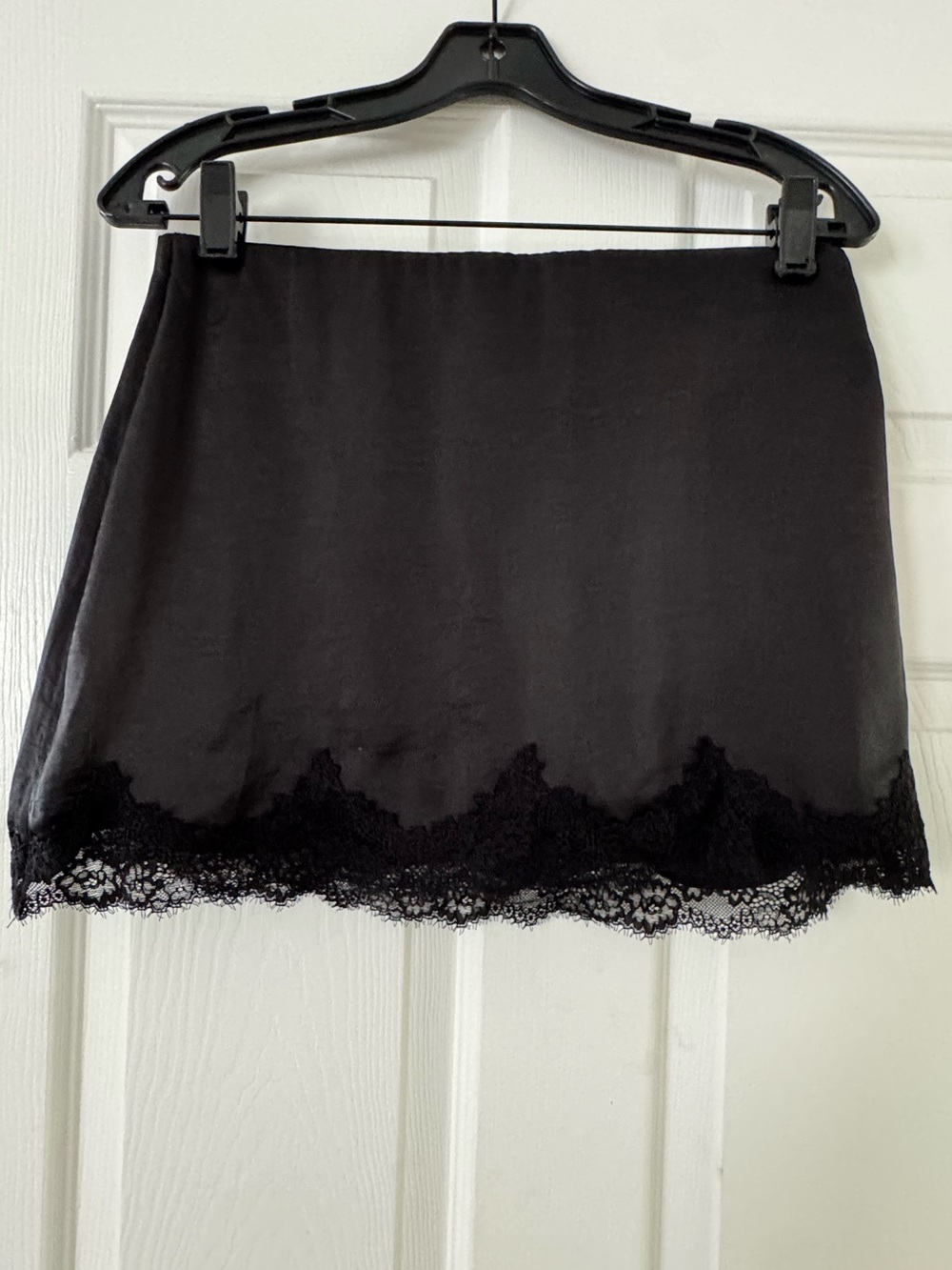 Abercrombie & Fitch Black Lace Trim Skort NWOT